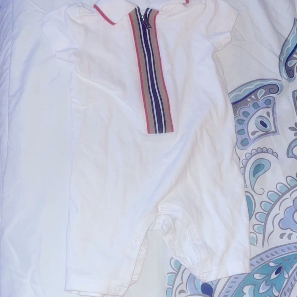 Baby Burberry Onesie